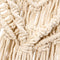 18'' Beige Blue Handmade Macrame Wall Hanging Cotton Tapestry Bohemian Art Decor