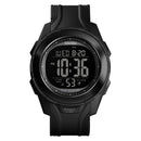 SKMEI 1503 Sport Men Watch 5ATM Waterproof Chronograph Outdoor Student Luminous Display Digital Watch