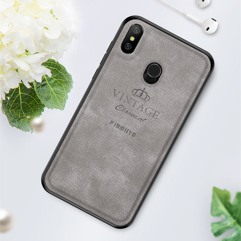 MOFI PINWUYO Shockproof PU Leather Soft TPU Back Cover Protective Case for Xiaomi Redmi Note 6 Pro