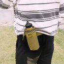 KALOAD 19x8cm Tactical Water Bottle Bag Kettle Pouch Water Cup Waist Shoulder Bag