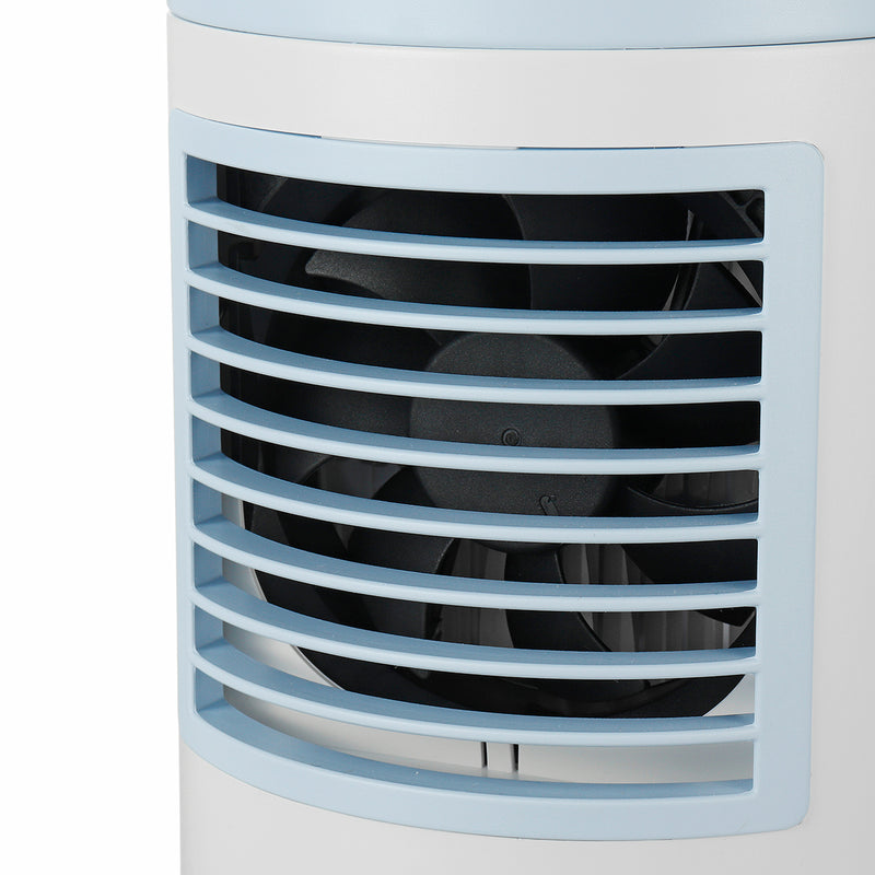 3 Gear 7W 380ml Mini Micro Air Conditioning Fan USB Negative Ion Air Cooler For Office Home Use