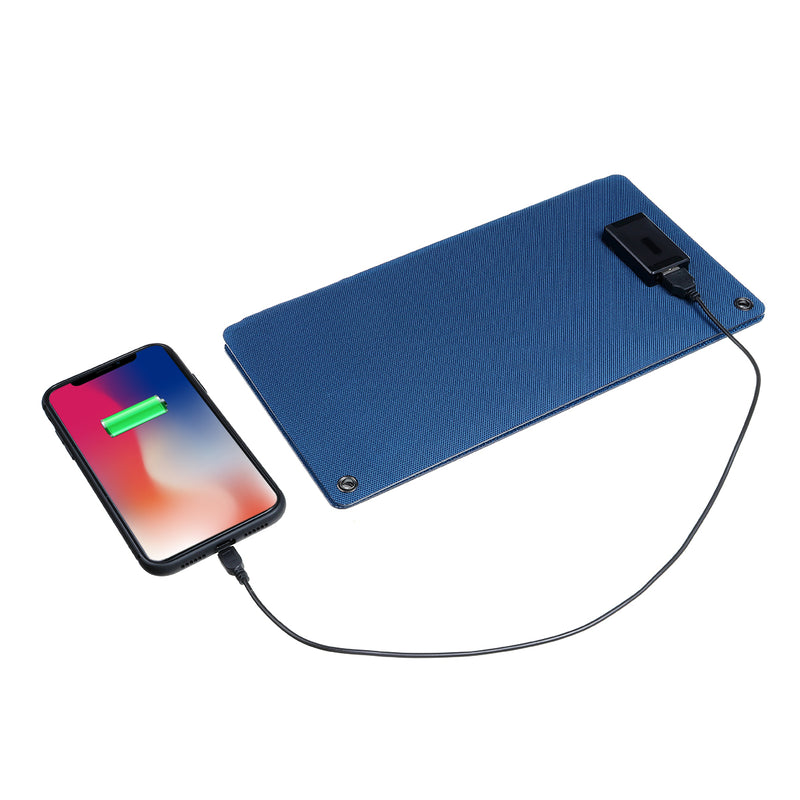 25W USB ETFE Sunpower Foldable Solar Panel Outdoor Camping Power Bank Charger