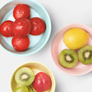 3pcs Colorful Porcelain Sealed Bowls Set Large Soup Salad Bowl Set With Lids Tableware