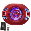 3.5 inch Motorcycle bluetooth MP3 Player Red Speaker Waterproof Burglar Alarm Active Call Telegraph Number FM Audio