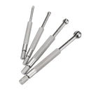Machifit 4pcs 3-13mm Hole Precision Gauge Full Ball Type Small Telescoping Gauge Tool Set Hole Bore Gauge Adjustable Gauge
