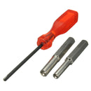 3.8mm+4.5mm+Triwing Security Screwdriver Bit Set for NES SNES N64 Game Boy Wii