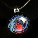 Cosmic Glass Starry Sky Glass Pendant  Men And Women