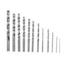 25pcs 1-13mm Straight Shank High Speed Stainless Steel Twist Drill Bit Tool Kit