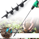 75050mm Earth Auger Spiral Drill Bit Post Hole Digger Home Garden Auger Drill