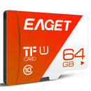 EAGET T1 Memory Card 32GB/64GB/128GB/256GB Class 10 TF Card