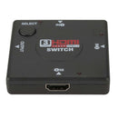YuBeter 3 Port 1080P High Definition Multimedia Interface Switcher Adapter Splitter for PS3 STB TV DVD DVR PC DV DLP Projector