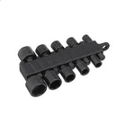 BROPPE 10Pcs 1/4 Inch Hex Shank Power Nut Driver Drill Bit Set Metric Socket Wrench Screw Screwdriver