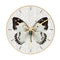 Loskii CC012 Creative Butterfly Pattern Wall Clock Mute Wall Clock Quartz Wall Clock For Home Office Decorations