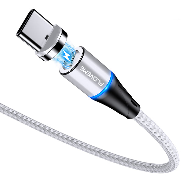 Floveme 3A Magnetic Type C Fast Charging Data Cable For Xiaomi Mi8 Mi9 HUAWEI P30 Pocophone f1 S10 S10+