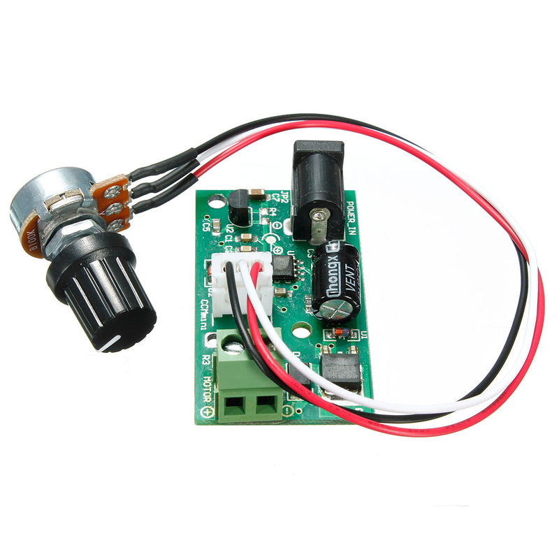 DC6V-28V 3A PWM DC Motor Speed Controller Switch Adjustable Regulator Pulse Width
