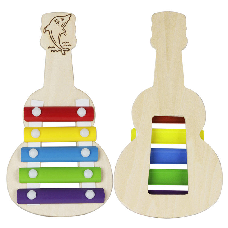 IRIN Orff Trumpet 5 Tones Aluminum Piano Random Pattern Music Instrument for Children