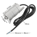 1000L/H 5m Submersible Brushless Water Pump Tank Pond Fountain Change Water