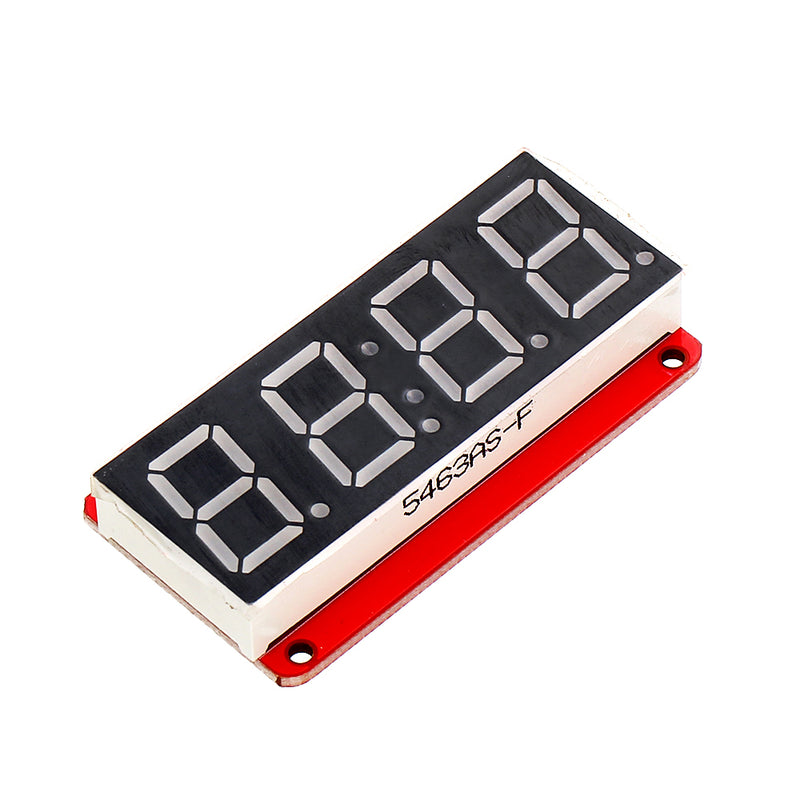 4 Digit 7-Segment 0.56' LED Display Tube Decimal 7 Segments HT16K33 I2C Clock Double Dots Module