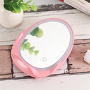 10W Portable LED Mini Makeup Mirror Travel Mirrors Wireless USB Charger