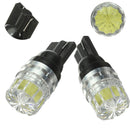 White T10 5050 SMD LED Car Side Tail Lights Bulbs 12V
