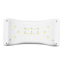 USB Portable 36W 12 LED Lamp Nail Dryer Machine White Manicure Tool Curling UV Gel Polish Salon