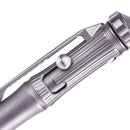 NEXTORCH Titanium Alloy 2 In 1 EDC Tactical Pen With Tungsten Steel Attack Head Writing Tool
