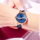 MINI FOCUS MF0263L Simple Deign Elegant Crystal Women Wrist Watch Stainless Steel Quartz Watch