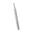 Drillpro 10pcs 2mm HRC58 3 Flutes End Mill Cutter Tungsten Carbide CNC Milling Cutter Tool for Aluminum
