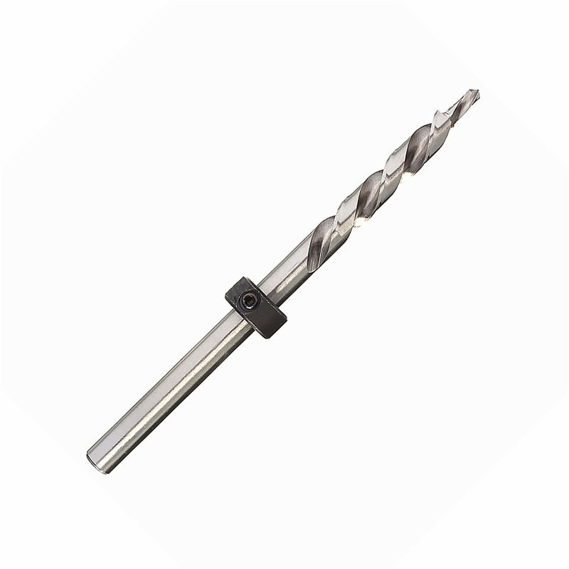 3/8 Inch 9.5mm Replacement Twist Step Drill with Stop Collar for Manual Pocket Hole Jig