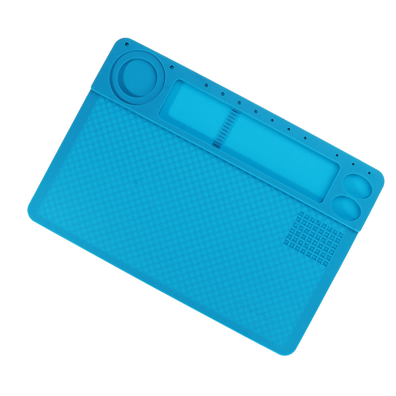 38x26cm Heat Resistant Soldering Mat Silicone BGA Soldering Station Insulation Repair Tools Maintenance Platform Desk Pad