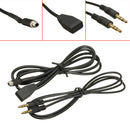 AUX IN Input Cable Adaptor Lead MP3 3.5mm FemalE-mountable Socket For BMW E46