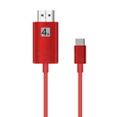 Bakeey USB3.1 Type-C to High Definition Multimedia Interface 4k Adapter Cable for Macbook Matebook