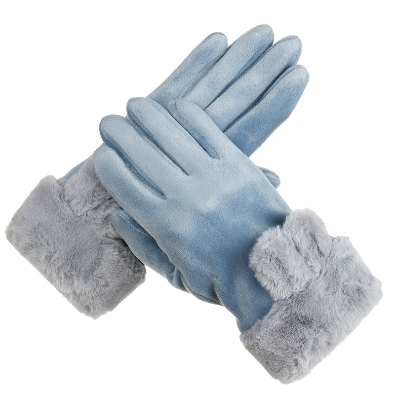 Women Winter Warm Gloves Outdoor Sport Touch Screen Windproof Full-finger Thermal Gloves