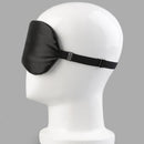 Natural Double Pure Silk Fabrics Layer Easeful Eye Shade Smooth Sleep Mask Blinder