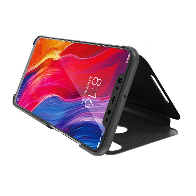 Bakeey Flip Smart Sleep Mirror Window View Bracket Protective Case For Xiaomi Redmi Note 6 Pro