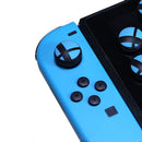 2Pcs Anti-slip Silicone Rocker Button Cap Joystick Cover for Nintendo Switch NS Game Console Blue