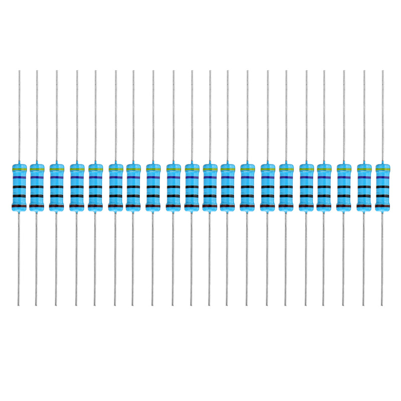 60pcs 2W 470R Metal Film Resistor Resistance 1% 470 ohm Resistor