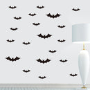 Miico FX3025 Halloween Sticker Wall Stciker Bat Pattern Removable Sticker For Room Decoration