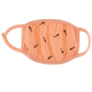 Motorcycle Winter Thick Cotton Dustproof Face Mask With Fish Bone Pattern Masks