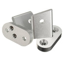 Wind Shield Driving Light Mount Brackets Clamps Lamp Holder Kit 07-15 For Jeep Wrangler