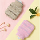 Mrosaa Hot Water Bag Bottle Winter Washable Knitted Cover Student Portable Soft Hot-water Bag Warm Explosion-proof Winter