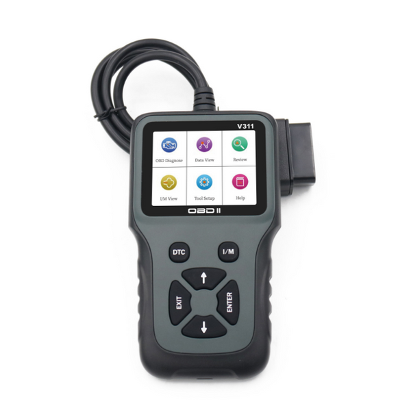 V311 OBDII EOBD Automotive Engine Fault Code Reader Car Diagnostic Scanner Tool Color Screen Fault Detector OBD2