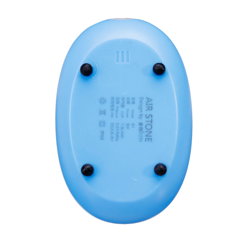 Aquarium Fish Tank Quiet Mini Air Oxygen Pump With 5000mAh Mobile Power Function Tabletop Fountain Outdoor Fishing