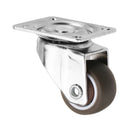 Machifit 4pcs 1 Inch Mute TPE Universal Wheels Mini Casters for Furniture Bookcase Drawer