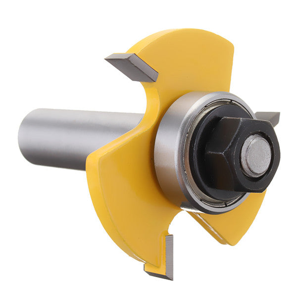 2pcs 1/2 Inch Shank Tongue and Groove Router Bit Set Woodworking Cutter Tenon Cutter