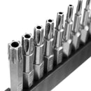 Broppe 12pcs T5-T40 50mm Magnetic Torx Screwdriver Bits 1/4 Inch Hex Shank Screwdriver Bit Set