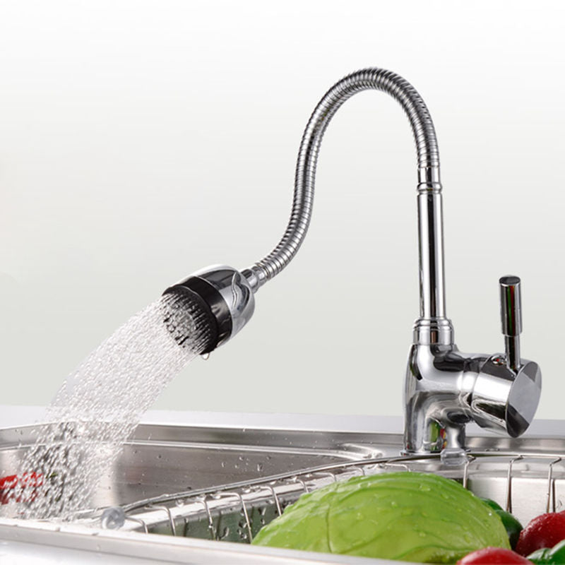 Kitchen 360 Swivel Spout Single Handle Sink Faucet Pull Down Spray Mixer Tap