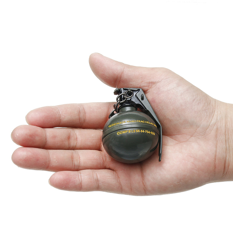 Zinc Alloy Fuel Grenade Weapons Decorative Hanging Key Chains Keychain