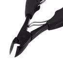 Y.F.M Black  Ingrown Toenails Cutter Matter Black Handle Ingrown Nail Clipper Manicure Tool With Box