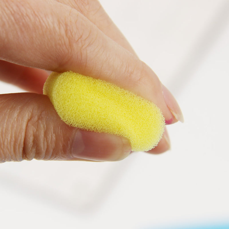 KCASA 4PCS/Set Sponge Paint Brush Original Wooden Handle Home Wall Decor Art Wall Tool